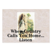 TEE Country Home business cards