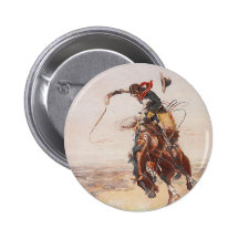 TEE Cowboy Life Pinback Buttons