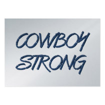 TEE Cowboy Strong Business Card Templates