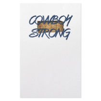 TEE Cowboy Strong Stationery