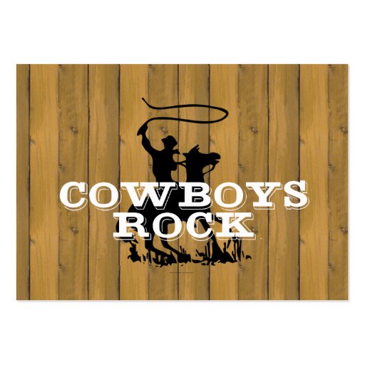 TEE Cowboys Rock Business Cards