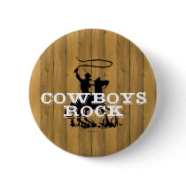 TEE Cowboys Rock buttons