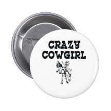 TEE Crazy Cowgirl Buttons