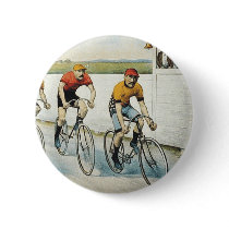 TEE Cycling Old School Button