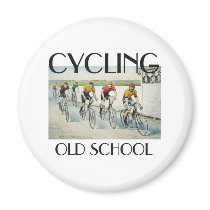 TEE Cycling Old School Magnets