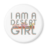 TEE Desert Woman Fridge Magnets