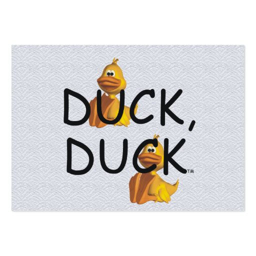 TEE Duck Duck Business Card Templates