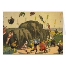 TEE Elephant Acrobatics Card