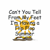 TEE Flip Flop Cut Out