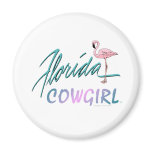TEE Florida Cowgirl Fridge Magnets