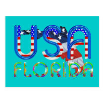 Tee Florida Patriot Post Cards