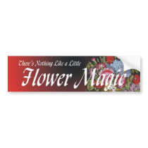 TEE Flower Magic Bumper Stickers