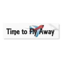 TEE Fly Away Bumper Sticker