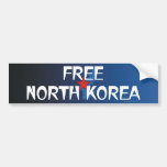 TEE Free North Korea Bumper Sticker