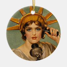 TEE Freedom Calling Ornament