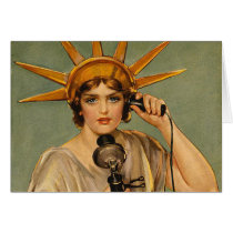 TEE Freedom's Calling Greeting Card