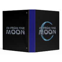 TEE From the Moon Vinyl Binders
