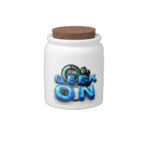 TEE Geek On Candy Jars