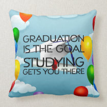 TEE Graduation Goal Pillow