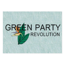 TEE Green Party business cards by teepossible TEE Green Party business cards