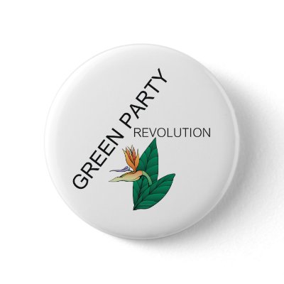 TEE Green Party Buttons by teepossible