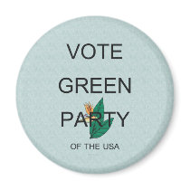 TEE Green Party Magnets