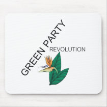 TEE Green Party Mouse Mats