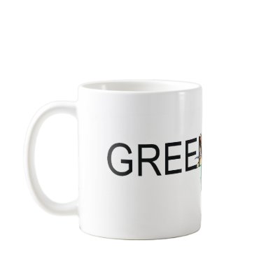 TEE Green Party Mug by teepossible
