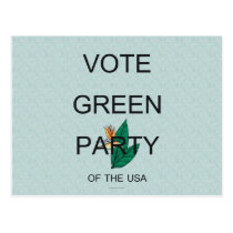 TEE Green Party postcards
