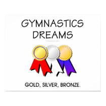TEE Gymnastics Dreams Poster