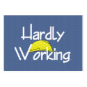 TEE Hardly Working business cards by teepossible TEE Hardly Working business cards