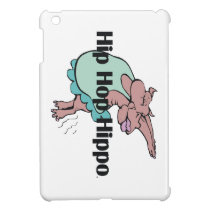 TEE Hip Hop Hippo ipad mini cases