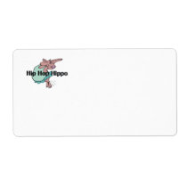 TEE Hip Hop Hippo labels