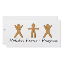 TEE Holiday Exercise Program Photo Card Template