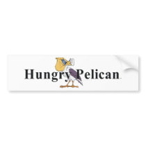 TEE Hungry Pelican Bumper Stickers