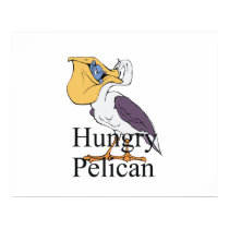 TEE Hungry Pelican Posters