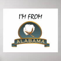 TEE I'm From Alabama Print