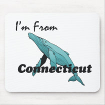 TEE I'm From Connecticut mousepads