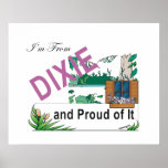 TEE I'm From Dixie Posters