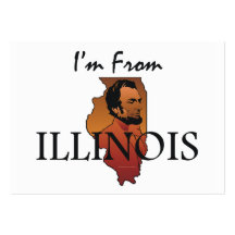 TEE I'm From Illinois Business Card Template