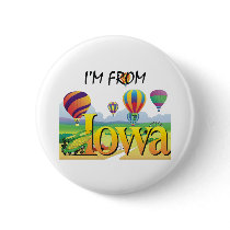 TEE I'm From Iowa Buttons
