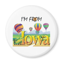 TEE I'm From Iowa Magnets