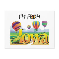 TEE I'm From Iowa Post Cards