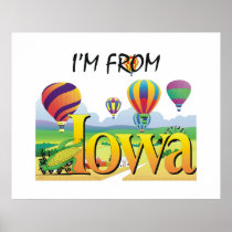 TEE I'm From Iowa Print