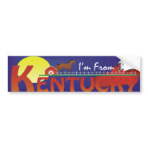TEE I'm From Kentucky bumper stickers