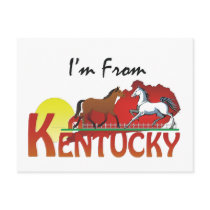 TEE I'm From Kentucky postcards