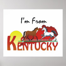 TEE I'm From Kentucky Poster