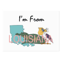 TEE I'm From Louisiana business cards by teepossible TEE I'm From Louisiana business cards