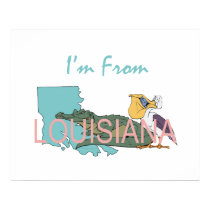 TEE I'm From Louisiana posters