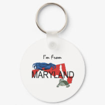 TEE I'm From Maryland keychains by teepossible TEE I'm From Maryland keychains